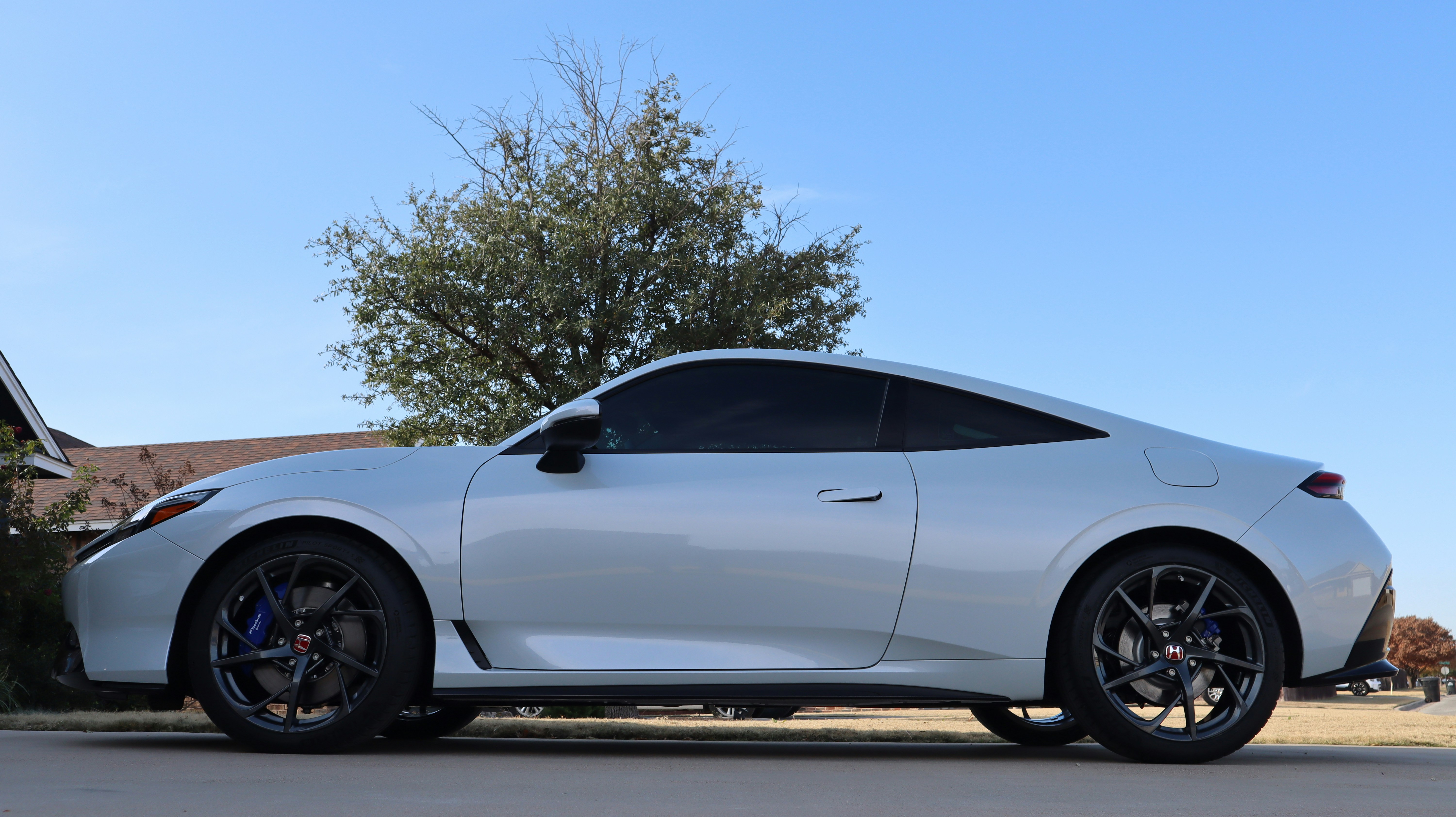 Luxury sedan tinting